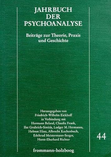 Beispielbild fr Jahrbuch der Psychoanalyse. Bd 44 zum Verkauf von medimops