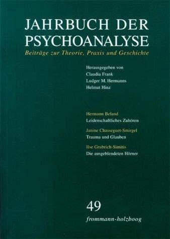 Stock image for Jahrbuch der Psychoanalyse / Band 49 for sale by medimops