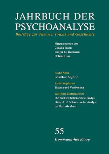 9783772820557: Jahrbuch Der Psychoanalyse, Band 55 (German Edition)