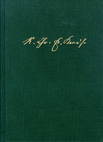 Philosophisch-freimaurerische Schriften (1808 – 1832) . - Krause, Karl Christian Friedrich / Seidel, Johannes / Urena, Enrique M. / Fuchs, Erich / Lazaro, Pedro Alvarez (Hrsg.).