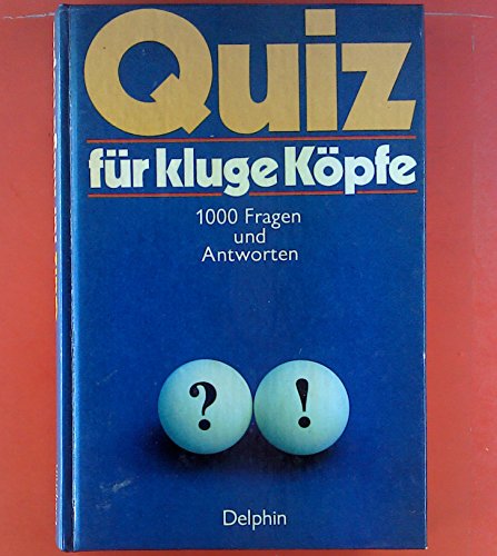 Beispielbild fr Das neue Quizbuch. 2000 Fragen und Antworten zum Verkauf von Versandantiquariat Felix Mcke