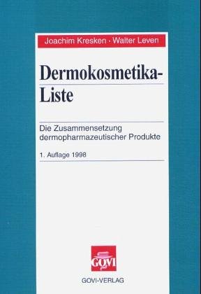 Beispielbild fr Dermokosmetika-Liste zum Verkauf von medimops