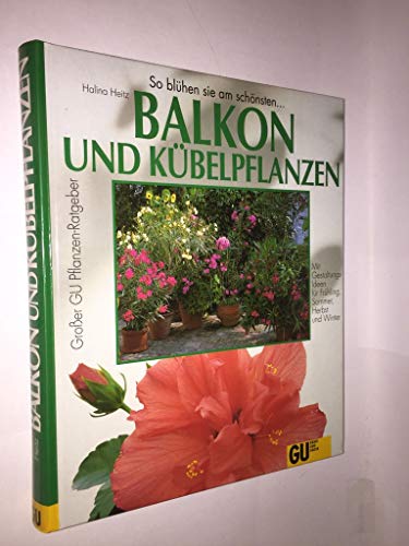 BALKON- UND KÜBELPFLANZEN. so grünen und blühen sie am schönsten ; Porträts und Pflegeanleitungen der beliebtesten Balkonblumen und Kübelpflanzen, Kräuter und Gemüse - Heitz, Halina; Strauß, Friedrich; ; [Hrsg.]: Keil, Gisela