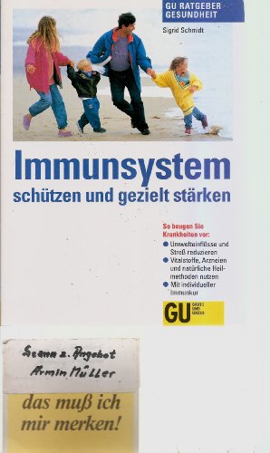 Imagen de archivo de Immunsystem schtzen und gezielt strken a la venta por medimops