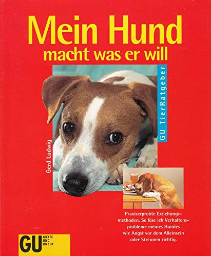 Stock image for Mein Hund macht was er will. Gerd Ludwig. Fotos: Monika Wegler. Zeichn.: Renate Holzner / GU-Tier-Ratgeber for sale by Antiquariat Buchhandel Daniel Viertel