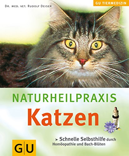 Stock image for Naturheilpraxis Katzen: Schnelle Selbsthilfe durch Homopathie und Bachblten (Tiermedizin) for sale by medimops