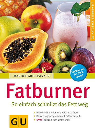 9783774266889: Fatburner - So einfach schmilzt das Fett weg: Biostoff-Dit - bis 5 Kilo in 10 Tagen. Bewegungsprogramm mit Fatburnerpuls. Extra: Tabelle zum Einstecken. Schlank mit der GLYX-Formel