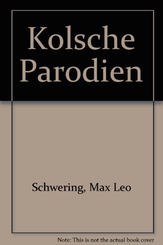 Beispielbild fr Klsche Parodien. hrsg. u. erl. von Max-Leo Schwering zum Verkauf von Edition H. Schroeder e.K.