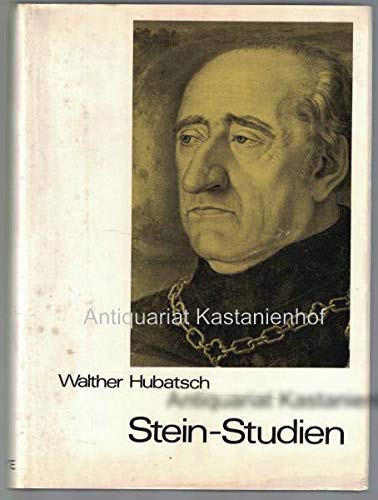 Imagen de archivo de Stein-Studien. Die preussischen Reformen des Reichsfreiherrn Karl vom Stein zwischen Revolution und Restauration. Zum 60. Geburtstag von Walther Hubatsch, von seinen Freunden und Schlern a la venta por Versandantiquariat Felix Mcke