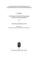 9783774929593: Tyana: archologisch-historische Untersuchungen zum sdwestlichen Kappadokien (Inschriften griechischer Stdte aus Kleinasien)