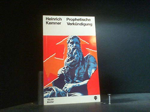 Stock image for Prophetische Verkndigung for sale by Versandantiquariat Felix Mcke
