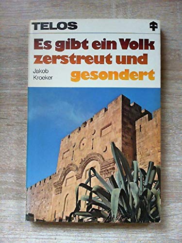 Beispielbild fr Es gibt ein Volk, zerstreut und gesondert zum Verkauf von Versandantiquariat Felix Mcke