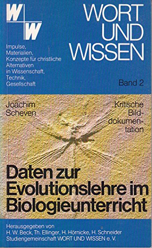 9783775104678: Daten zur Evolutionslehre im Biologieunterricht