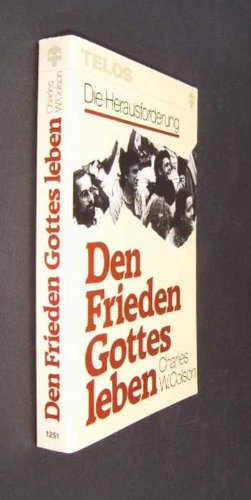 Imagen de archivo de Den Frieden Gottes leben. Die Herausforderung a la venta por medimops