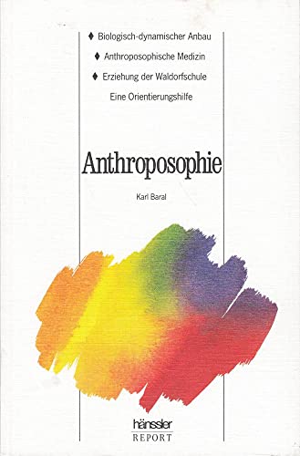 Stock image for Anthroposophie for sale by Antiquariat  Angelika Hofmann