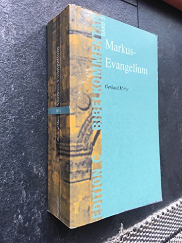 Beispielbild fr Bibelkommentar, Bd.3, Markus-Evangelium zum Verkauf von Versandantiquariat Felix Mcke