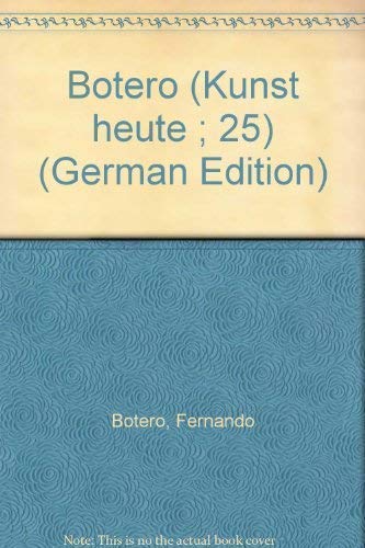 Beispielbild fr Botero. zum Verkauf von Antiquariat Luechinger