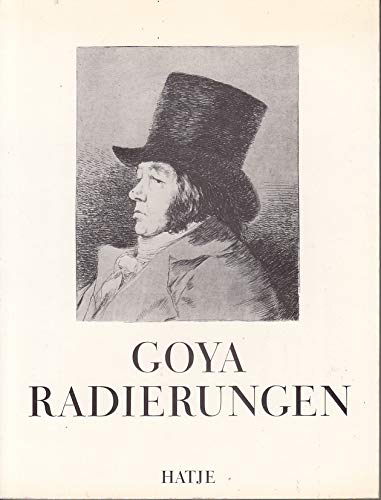 Beispielbild fr Goya Radierungen zum Verkauf von medimops