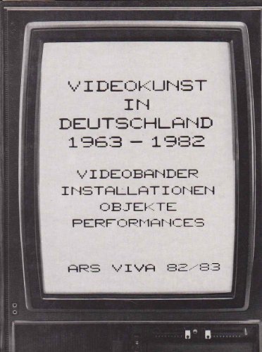 9783775701723: Videokunst in Deutschland 1963 - 1982