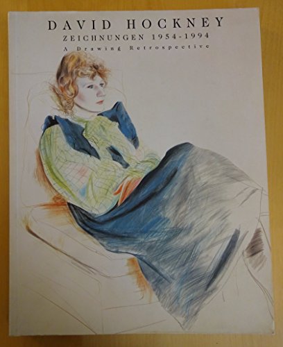 Stock image for David Hockney - Zeichnungen 1954-1995 . A Drawing Retrospective. for sale by Remagener Bcherkrippe