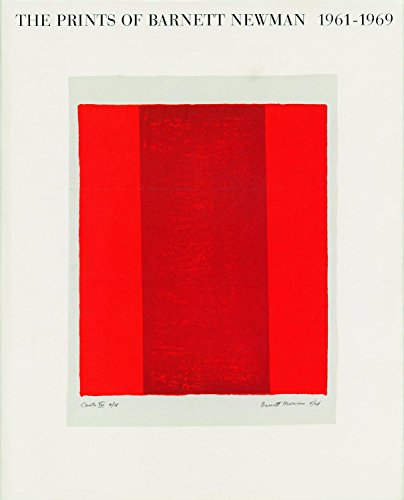 9783775706094: Barnett Newman Prints 1961-1969 /anglais