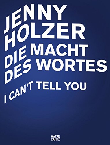 9783775715799: Jenny holzer power words+dvd: Xenon for Duisburg, the Power of Words