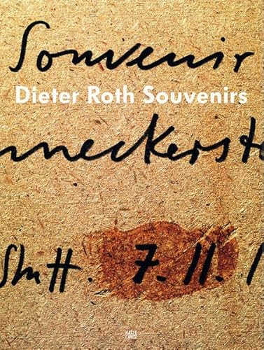 9783775728188: Dieter Roth Souvenirs /anglais/allemand