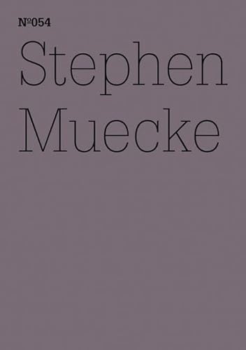 Beispielbild fr Stephen Muecke: Butcher Joe (100 Notes - 100 Thoughts/100 Notizen - 100 Gedanken) zum Verkauf von Leserstrahl  (Preise inkl. MwSt.)