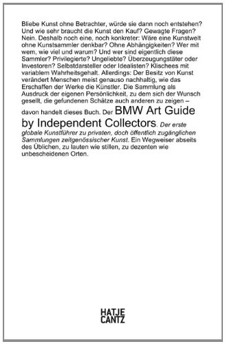 Imagen de archivo de BMW Art Guide by Independent Collectors. (DEUTSCH) a la venta por Antiquariat  >Im Autorenregister<