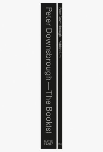 9783775735865: Peter Downsbrough: The Book(s)Addendum