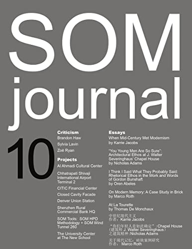 Stock image for Som Journal 10: Vol 10 for sale by Revaluation Books
