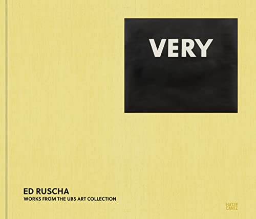 9783775744324: Ed Ruscha: Very: Works from the UBS Art Collection