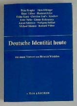 Beispielbild fr Deutsche Identitt heute zum Verkauf von Antiquariat Armebooks
