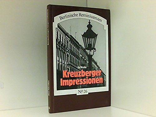 9783775902052: Kreuzberger Impressionen