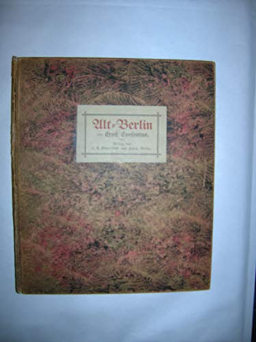 Beispielbild für Alt Berlin. Anno 1740 zum Verkauf von medimops