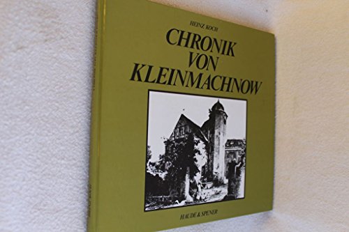 9783775902595: Chronik von Kleinmachnow