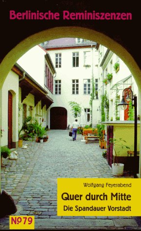 Imagen de archivo de Quer durch Mitte, Die Spandauer Vorstadt a la venta por medimops