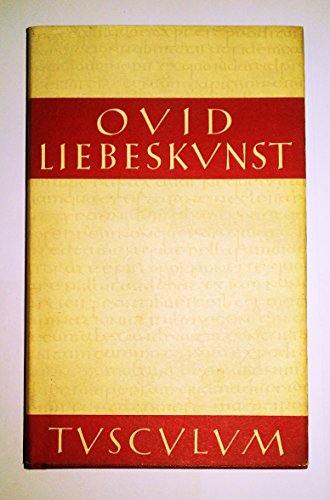 9783776520484: Liebeskunst (Tusculum) (Livre en allemand)