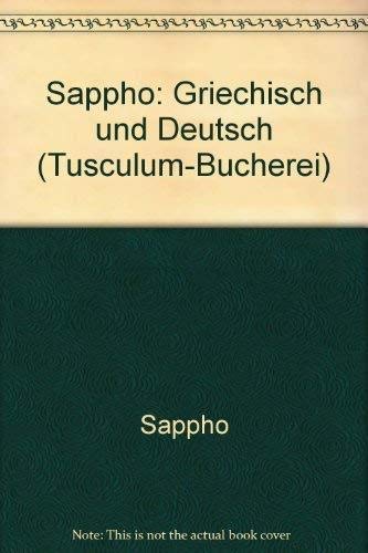 Imagen de archivo de Sappho Lieder Griechisch und deutsch a la venta por medimops