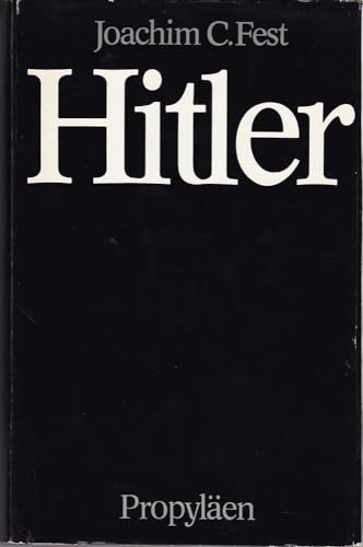 Stock image for Hitler. for sale by Versandantiquariat Felix Mcke