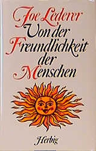 9783776609189: Von der Freundlichkeit der Menschen (German Edition)