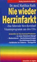 Beispielbild fr Nie wieder Herzinfarkt zum Verkauf von Antiquariat Nam, UstId: DE164665634
