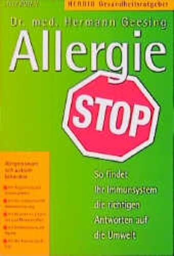 Beispielbild fr Allergie-Stop zum Verkauf von medimops