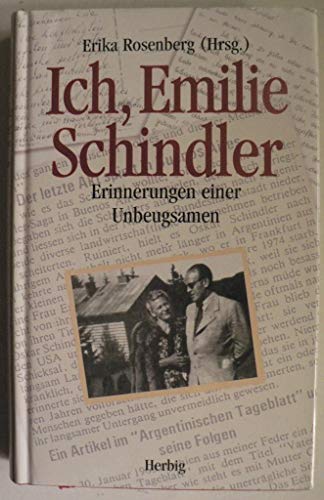 9783776622300: Ich, Emilie Schindler. Erinnerungen einer Unbeugsamen. [Hardcover] by Rosenbe...