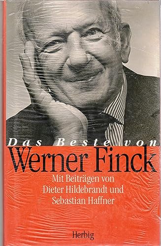 Das Beste von Werner Finck. (9783776622676) by Finck, Werner; Hildebrandt, Dieter; Haffner, Sebastian; Sinhuber, Bartel F.