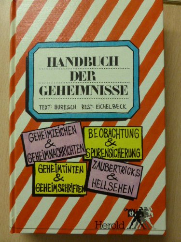 9783776703641: Handbuch der Geheimnisse