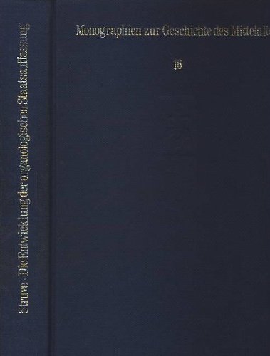 9783777278056: Die Entwicklung der organologischen Staatsauffassung im Mittelalter (Monographien zur Geschichte des Mittelalters)