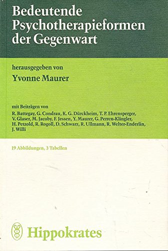 Beispielbild fr Bedeutende Psychotherapieformen der Gegenwart zum Verkauf von HJP VERSANDBUCHHANDLUNG