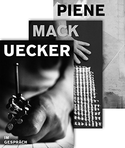 9783777423838: Mack, Piene, Uecker - Im Gesprach: Zero Kunstler Paket: ZERO Knstler Paket