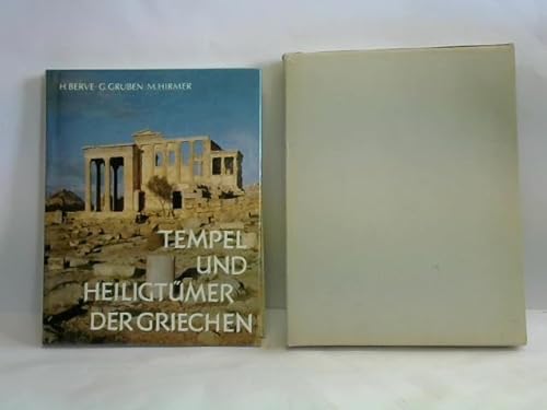 Stock image for Tempel und Heiligtmer der Griechen. Aufnahmen Max Hirmer for sale by Antiquariat Buchhandel Daniel Viertel